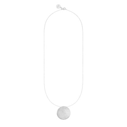 Naszyjnik minimalistyczny ze srebra.