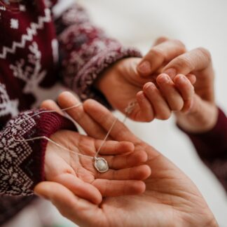 biżuteria z odciskiem palca