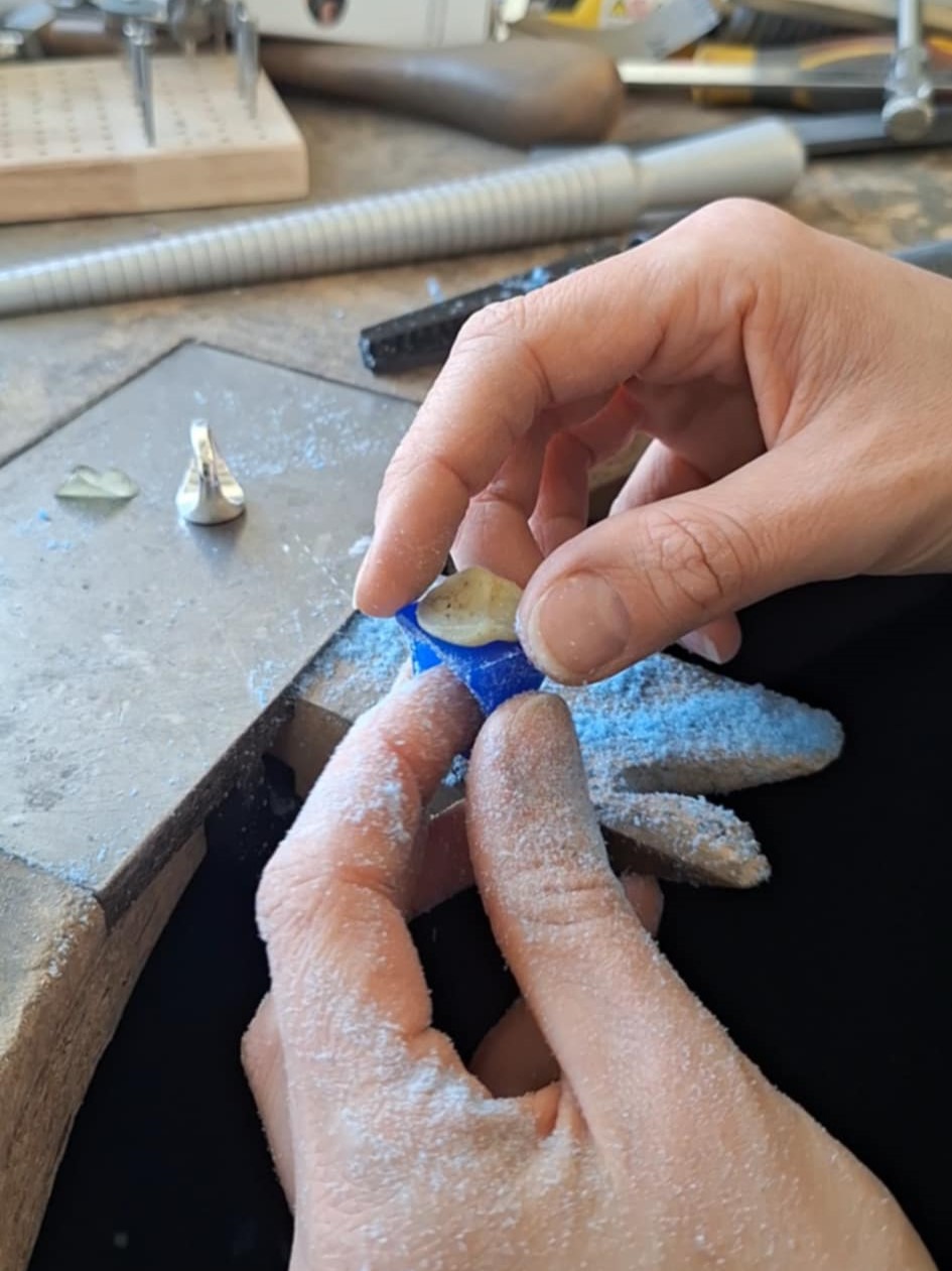 Sygnet srebrny z odciskiem palca, Klasyk - obrazek 5